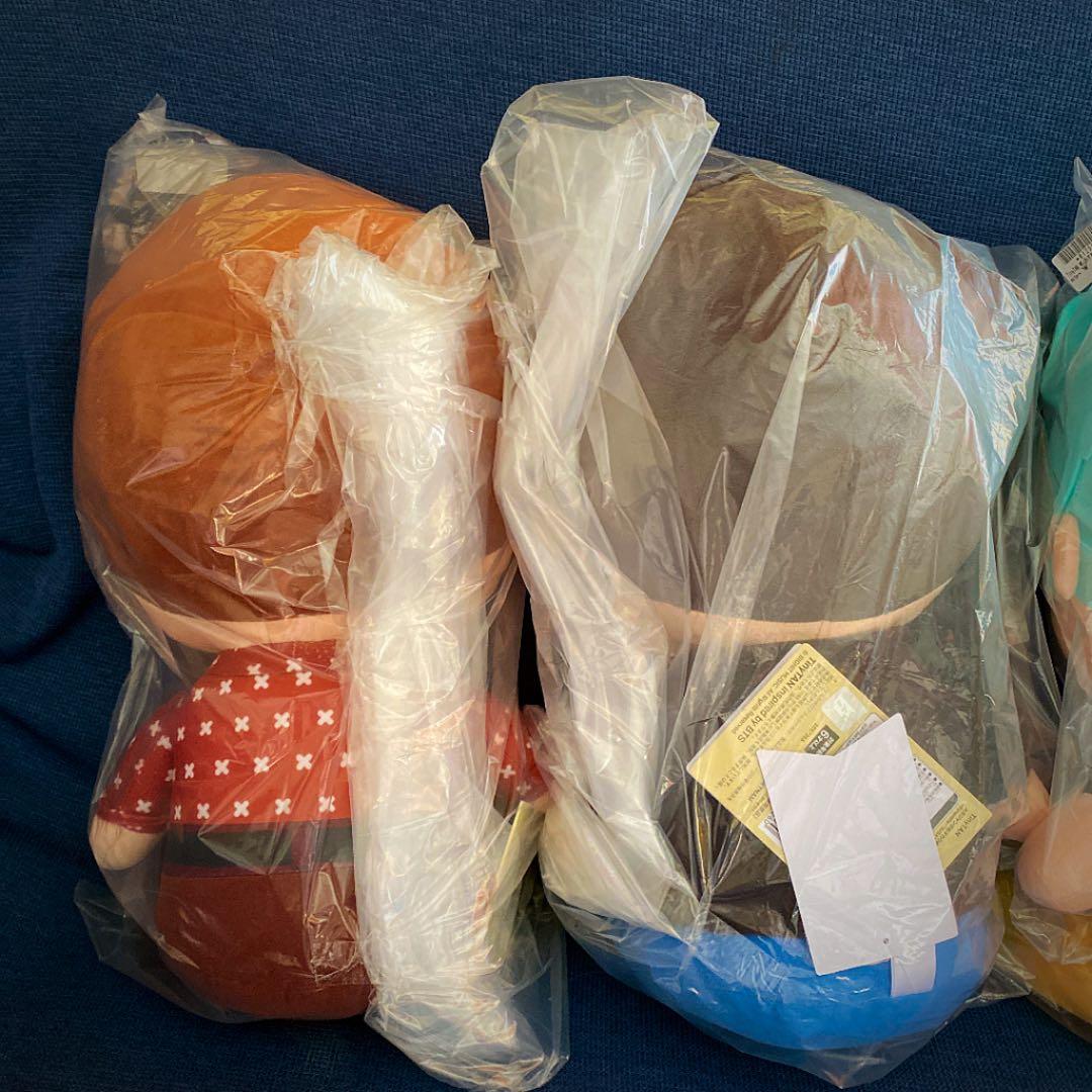 TinyTAN BTS メガジャンボ おすわり ぬいぐるみ フル　コンプ　セット