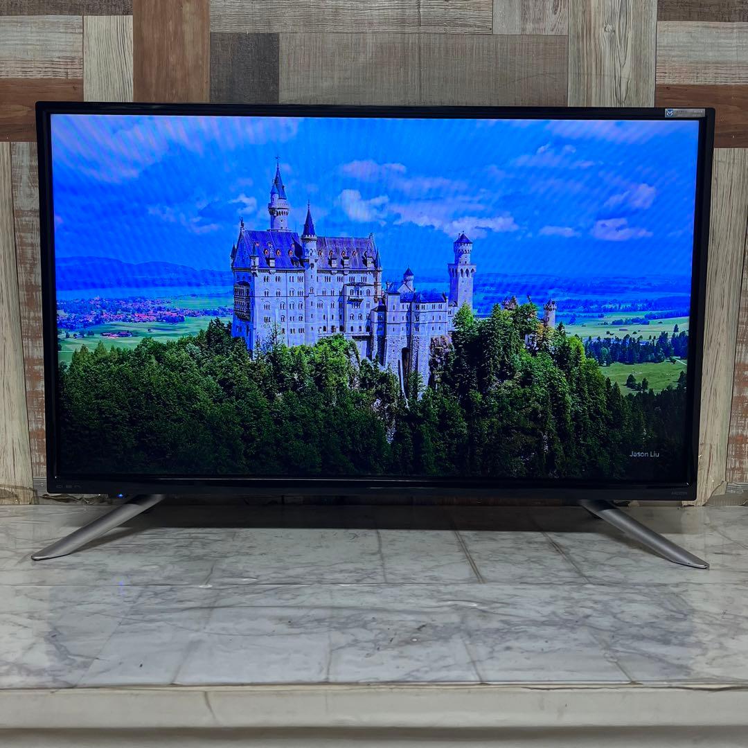 再日受渡❣️全国送料込ドウシシャ32型液晶テレビ外付けHDD録画可能新品リモコン
