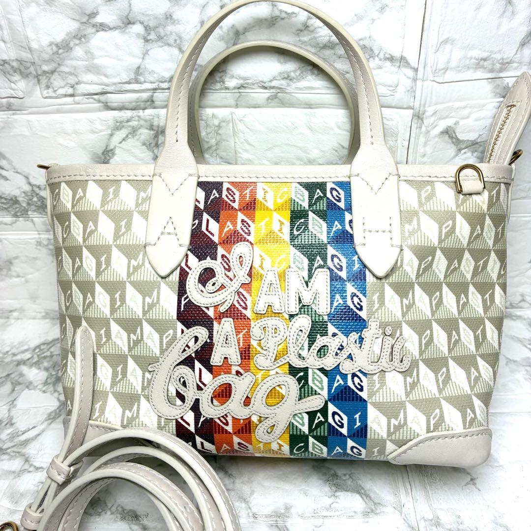 アニヤハインドマーチ　I AM A Plastic Bag ショルダーバッグ