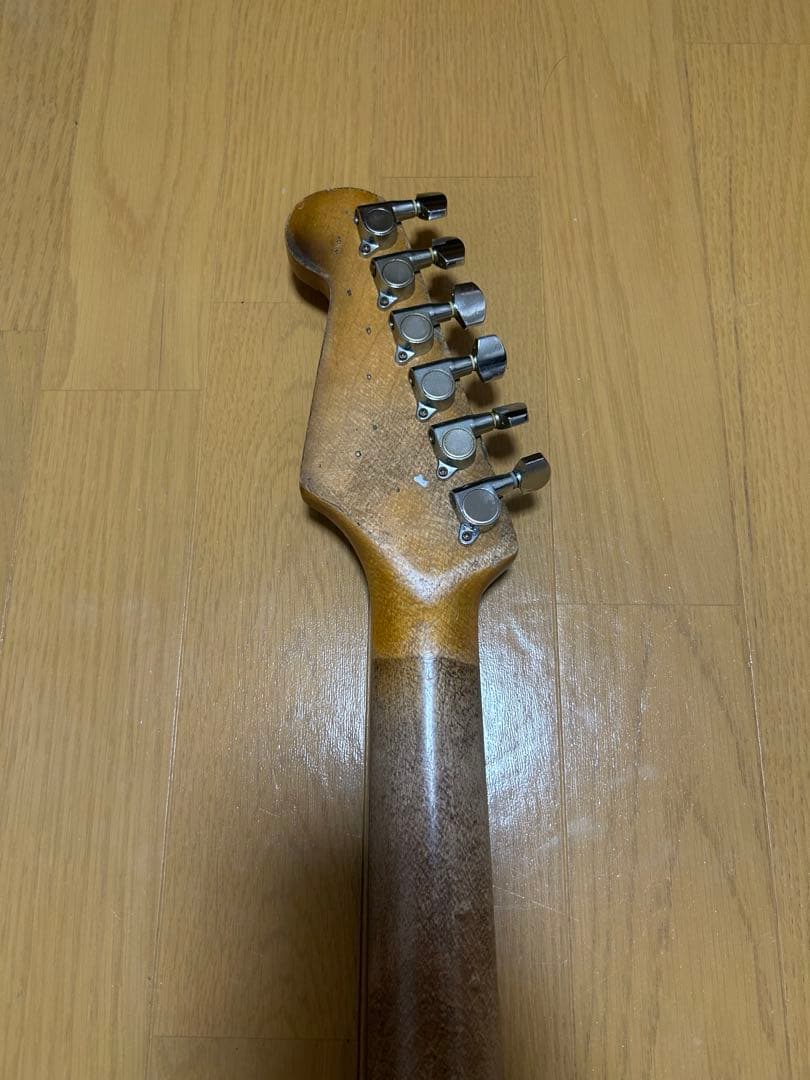 レリック加工 ストラトキャスター ヴィンテージ風加工