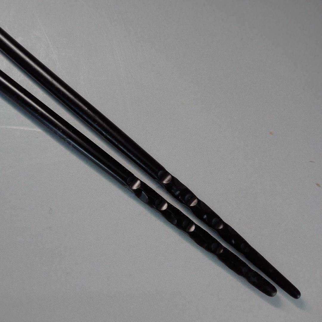 鳥頭　七宝　象嵌　飾火箸　清五郎