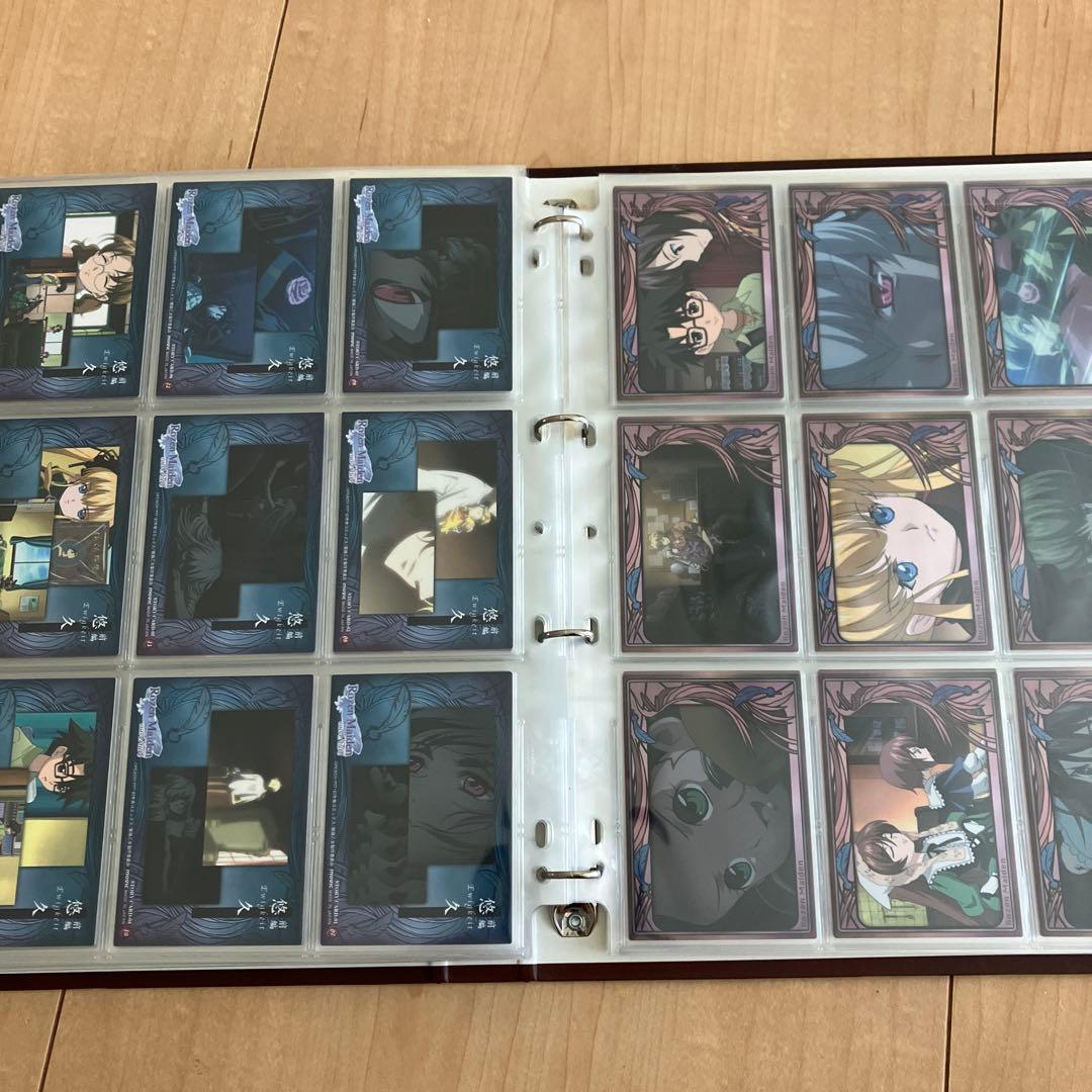 ローゼンメイデン2期& オーベルテューレ　トレカノーマルコンプ　カードファイル付