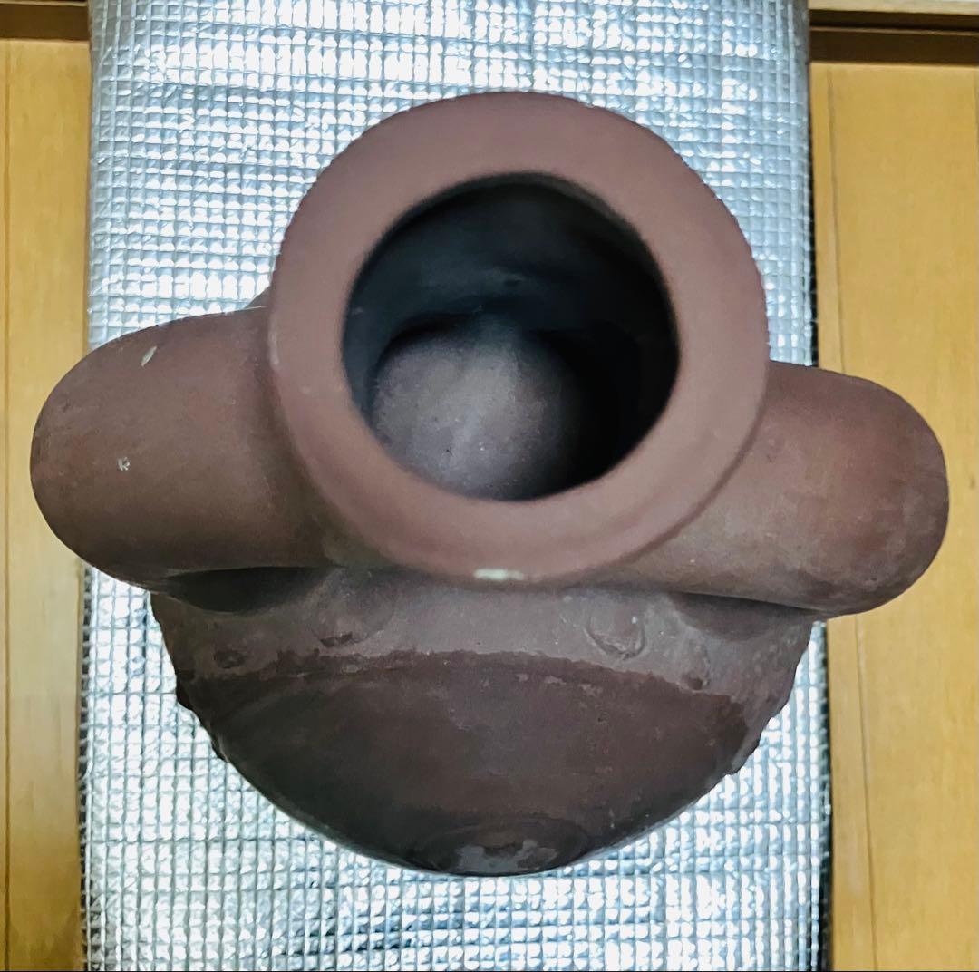 ペルー北海岸クピスニケ　クントゥル・ワシ遺跡の墓に副葬されていた鐙形土器レプリカ