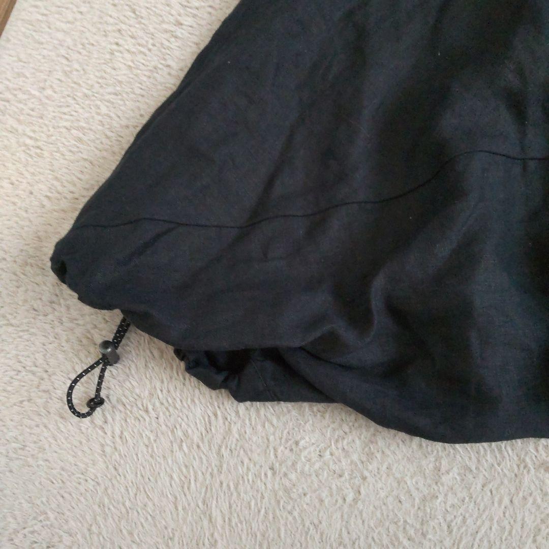 PPFM リネン 麻 サルエルパンツ