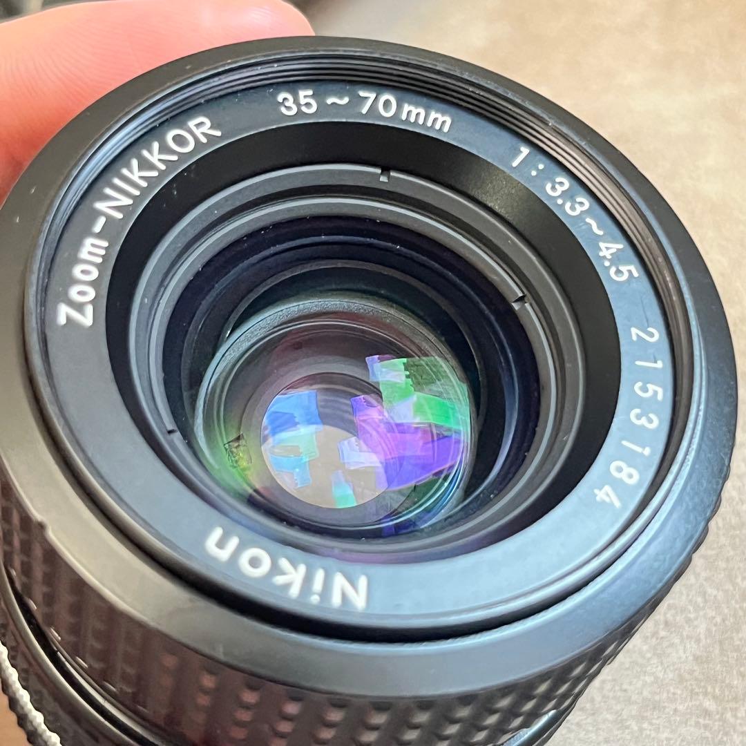 【動作品】Nikon FM10 + Zoom-NIKKOR 35~70mm