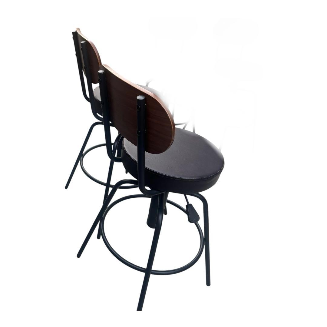 カウンターチェア ダイニングチェア 回転式 ハイチェア 椅子 クラブ 昇降式