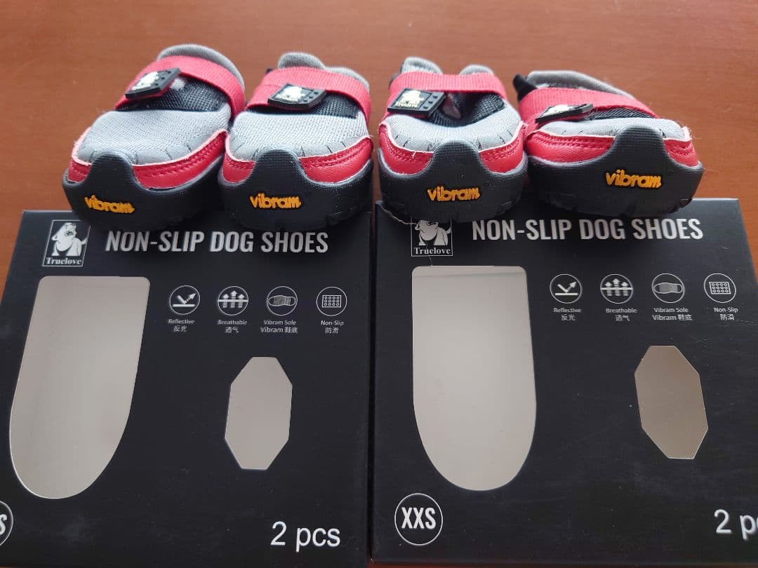 Trueloveプレミアム vibram sole DOG SHOES XXS