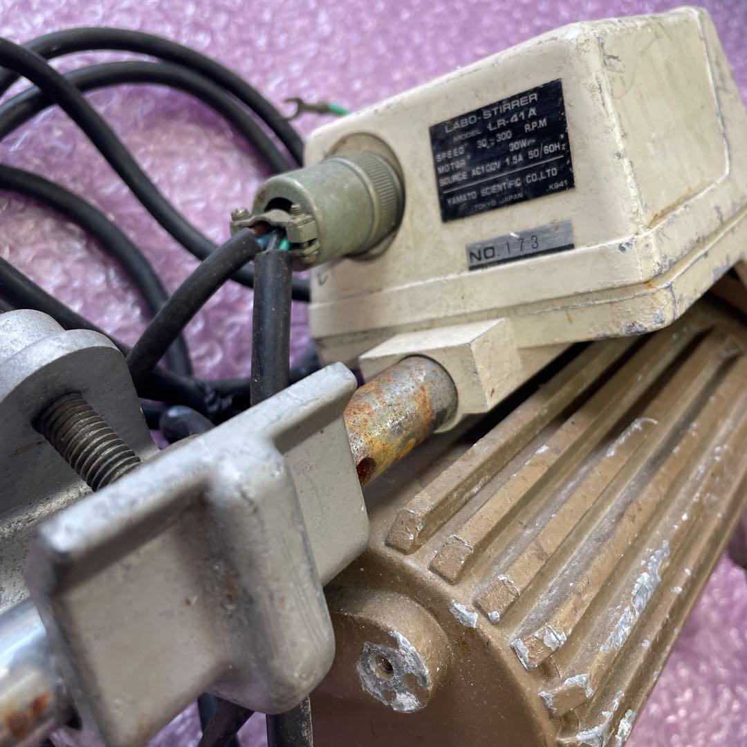 Yamato LR-41A ラボ用攪拌機 LABO-STIRRER 通電ok