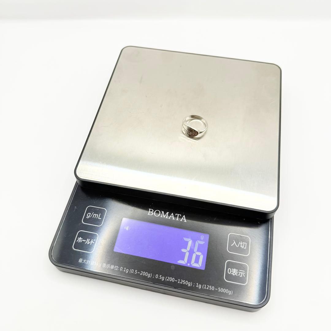 Tiffany ティファニー リターントゥ オーバルタグ リング　8.5号　SV