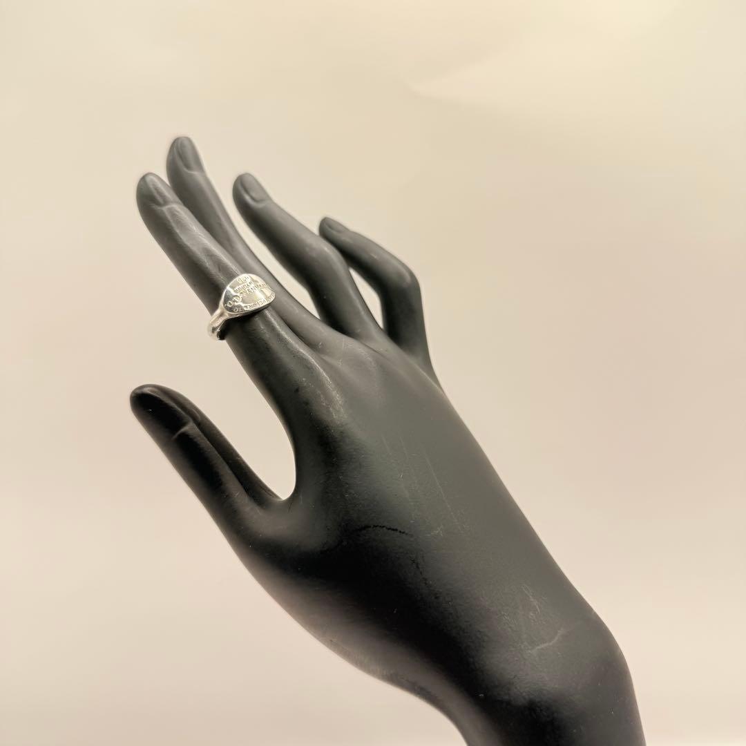 Tiffany ティファニー リターントゥ オーバルタグ リング　8.5号　SV