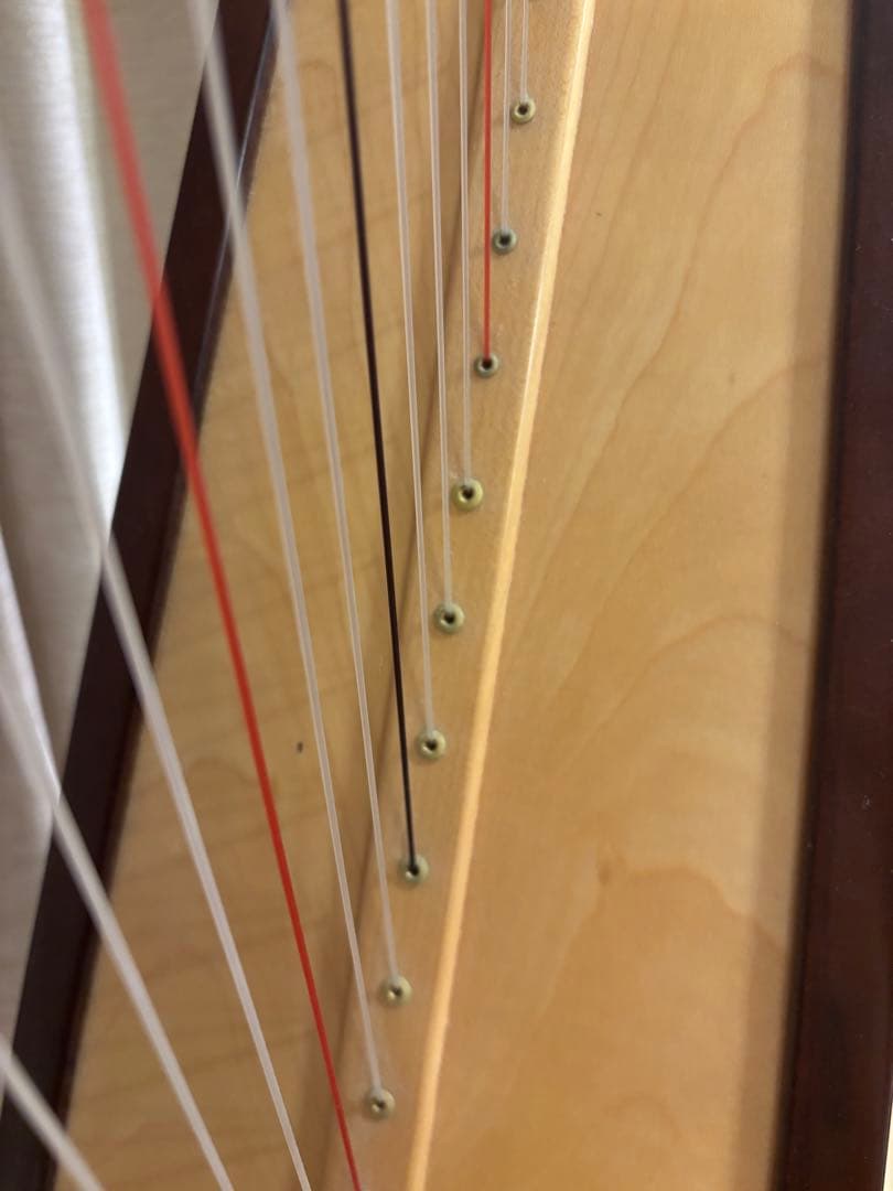 青山ハープ 34弦 130DB 弦楽器