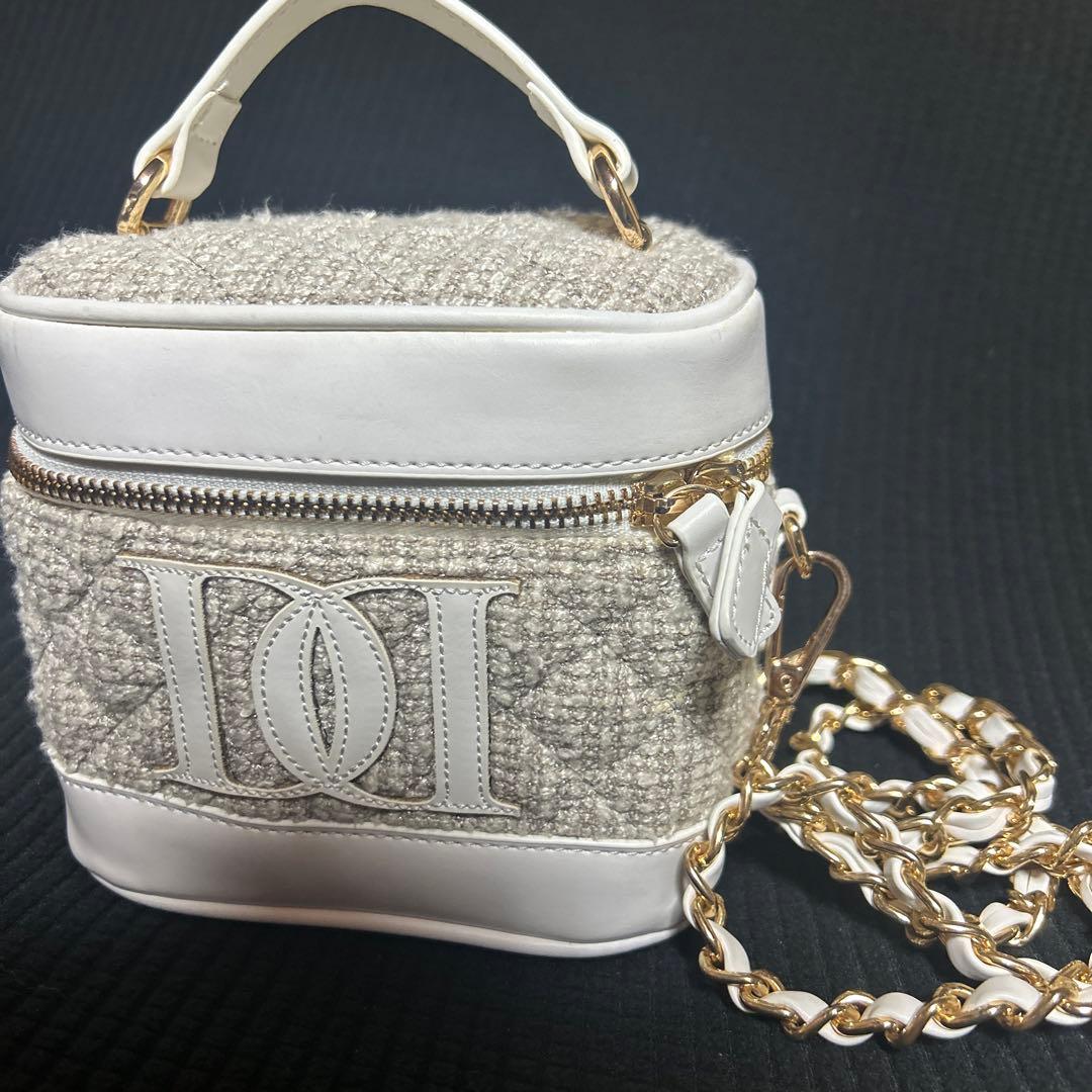 ダーリッチ キルティングツイードミニバック