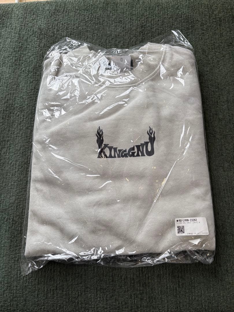 未使用★King Gnu FLYING GNU SWEAT［BLUE/GRAY］