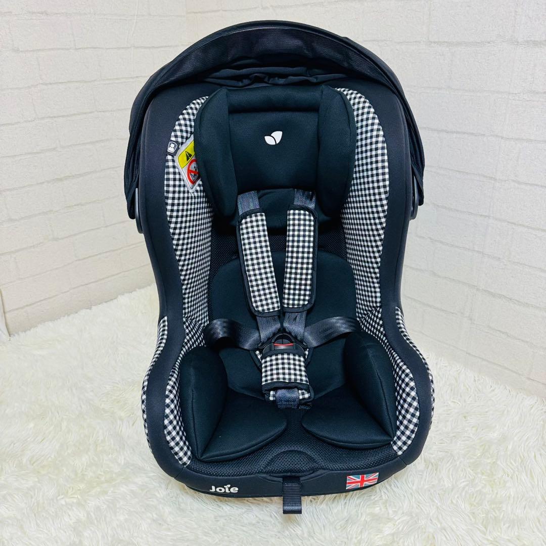 今だけ価格♪Joie Tilt 車用チャイルドシート ブラック　チェック柄