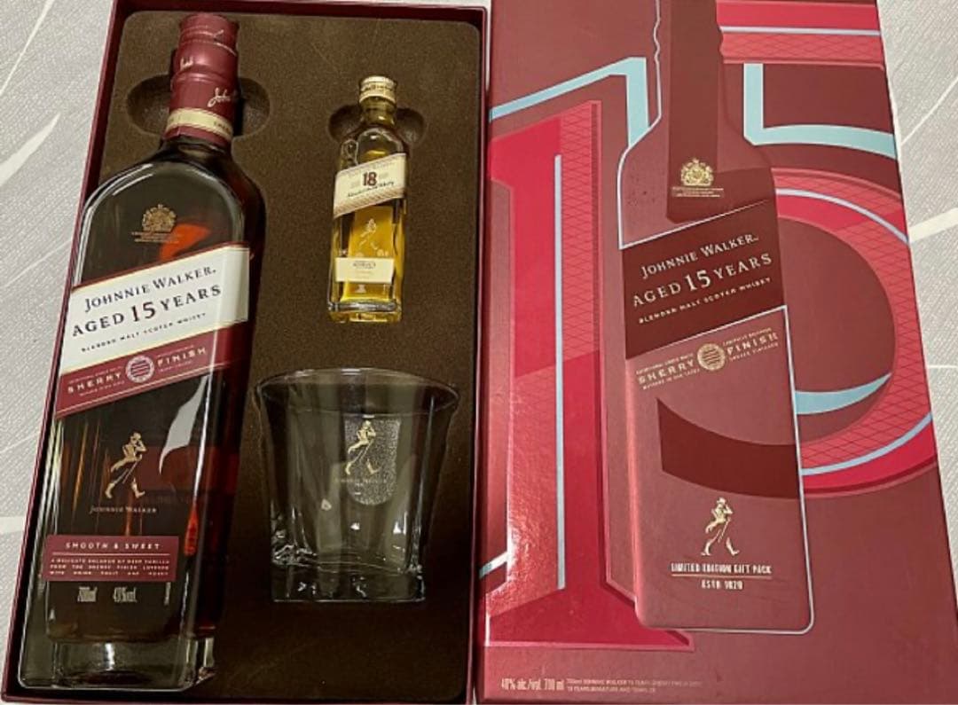 ジョニーウォーカー 15年 シェリー フィニッシュ JOHNNIE WALKER