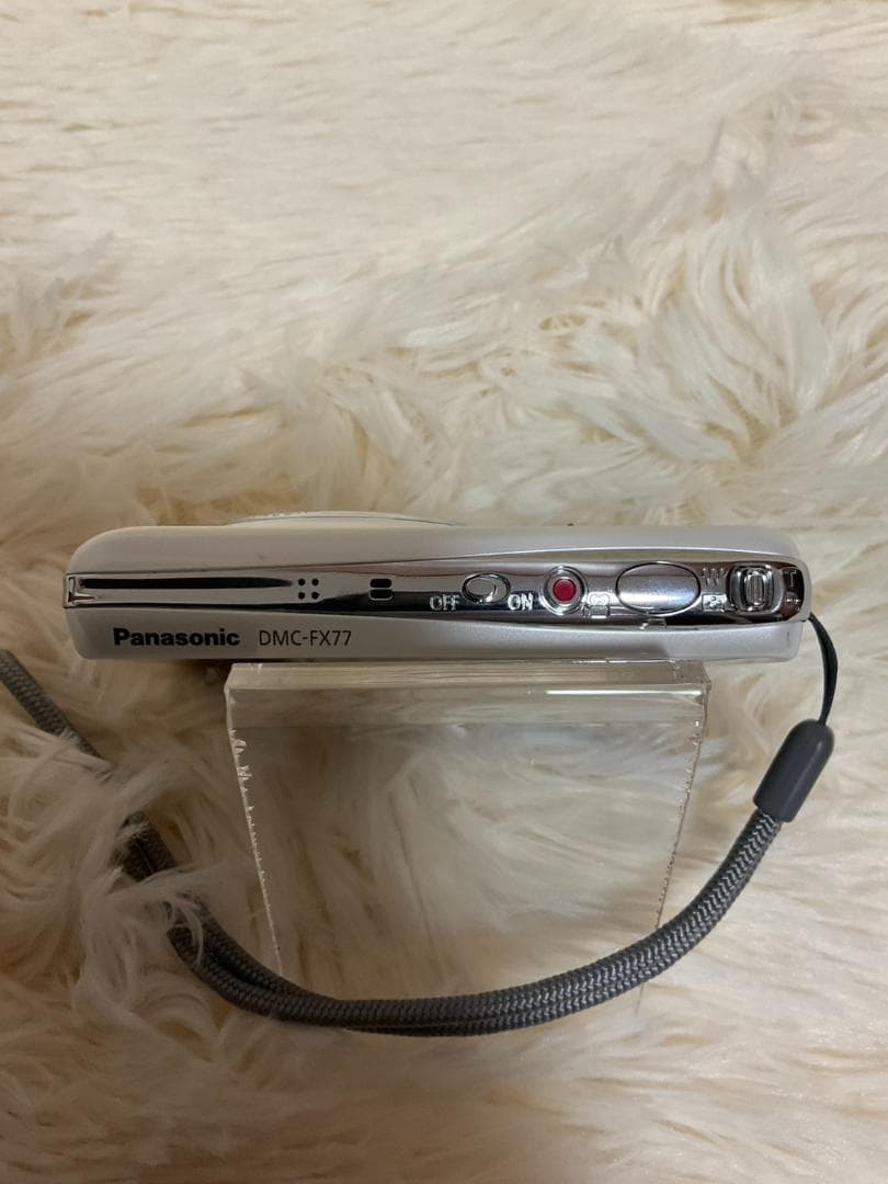 【簡易動作確認済】Panasonic DMC-FX77 ホワイト 本体 デジカメ