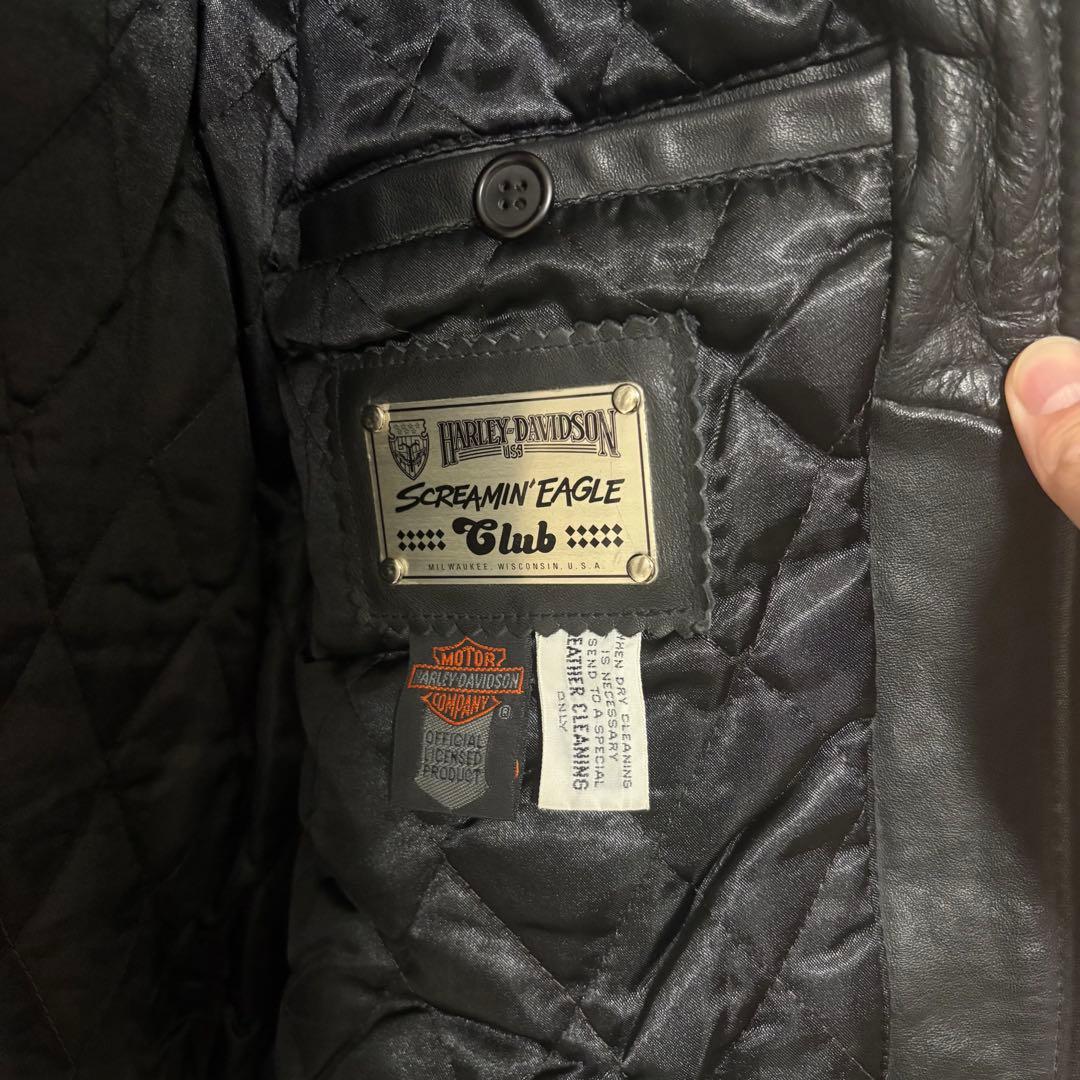 極美品　ハーレーダビッドソン　Harley-Davidson レザージャケット
