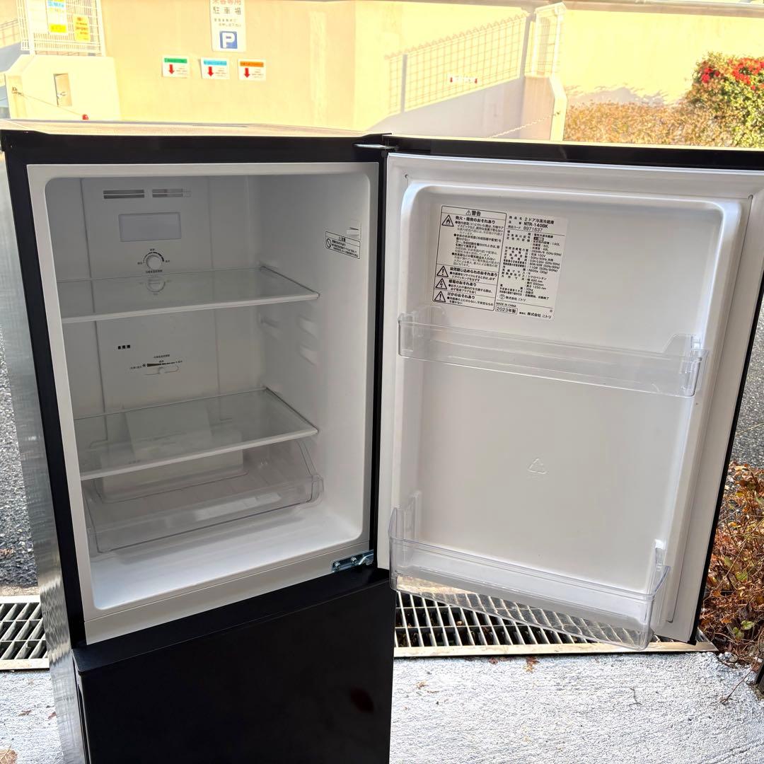 ニトリ2023、2022年冷蔵庫洗濯機セット　1人暮らしセット　分解洗浄済み