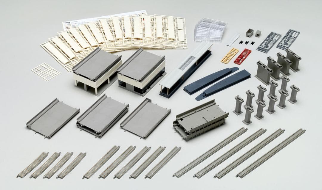 TOMIX 91075 高架複線スラブ駅セットⅡ(レールパターンHB-SL)