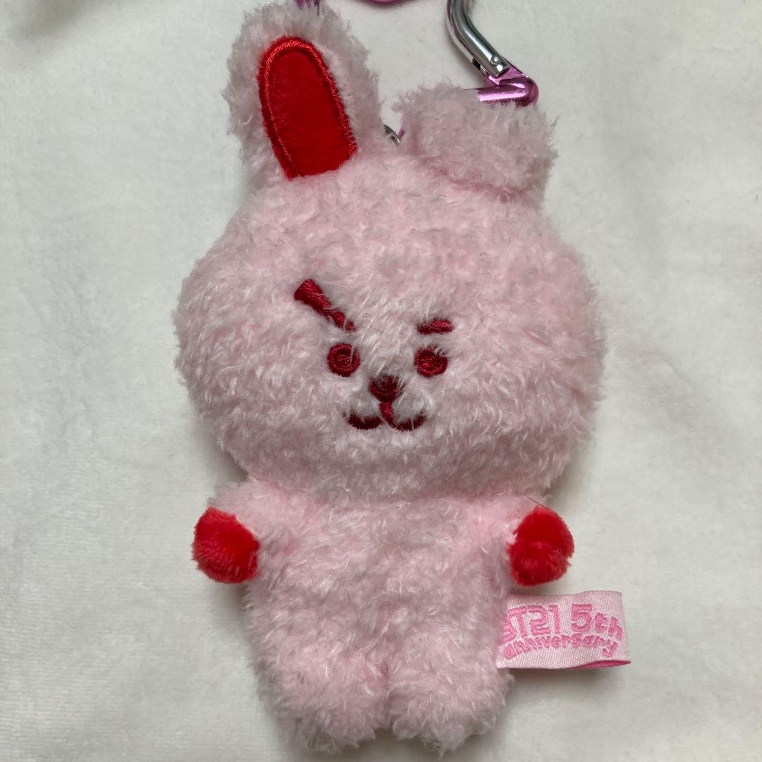BT21 COOKY 5周年 レインボーカラーマスコット　クッキー
