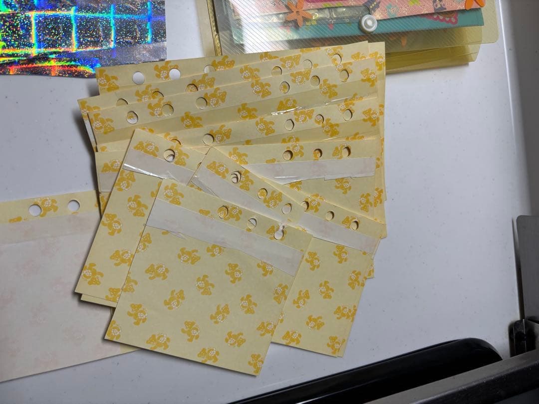 ご近所物語　シール帳　バインダー　手帳　平成レトロ　当時　激レア　黄色　ファイル