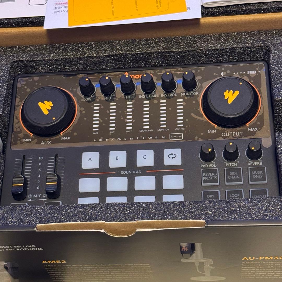 ☆MAONO CASTER AME2A 配信用ミキサーセット