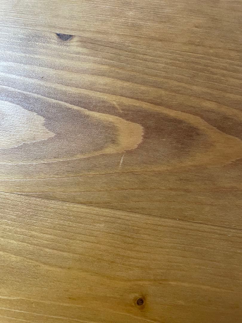 <値下げ>ブラウン無垢材ダイニングテーブル