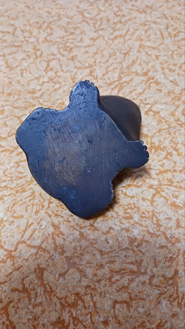 時代物　蝋型　鋳銅　水滴　蛙　かえる　カエル　銅製　書道具