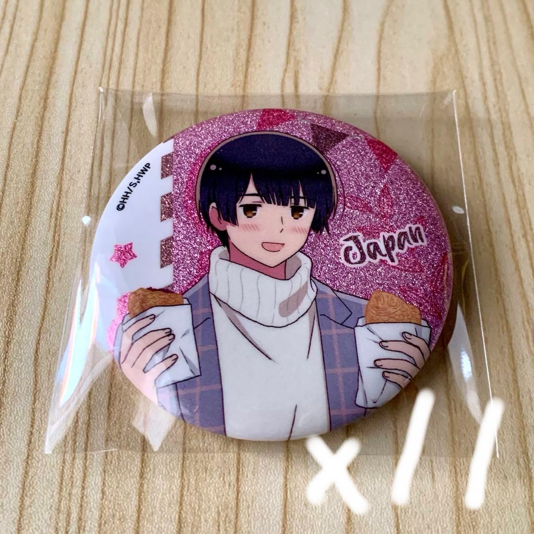 ヘタリア マルイ 缶バッジ 日本×11個