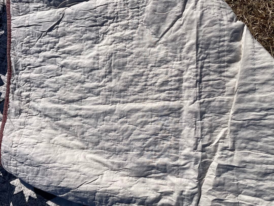 ヴィンテージ 星条旗　キルト　アンティーク