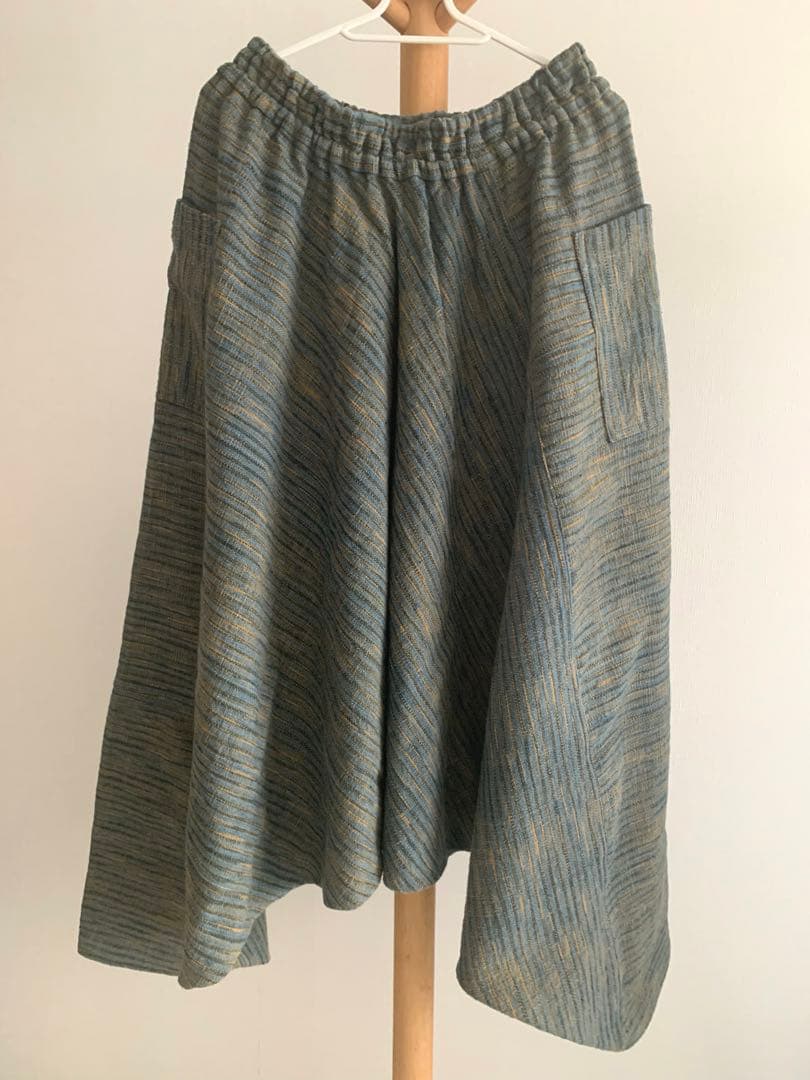 うさとの服 ♪［美品］ムササビ ボトム　usaato ウサト 草木染め 藍染