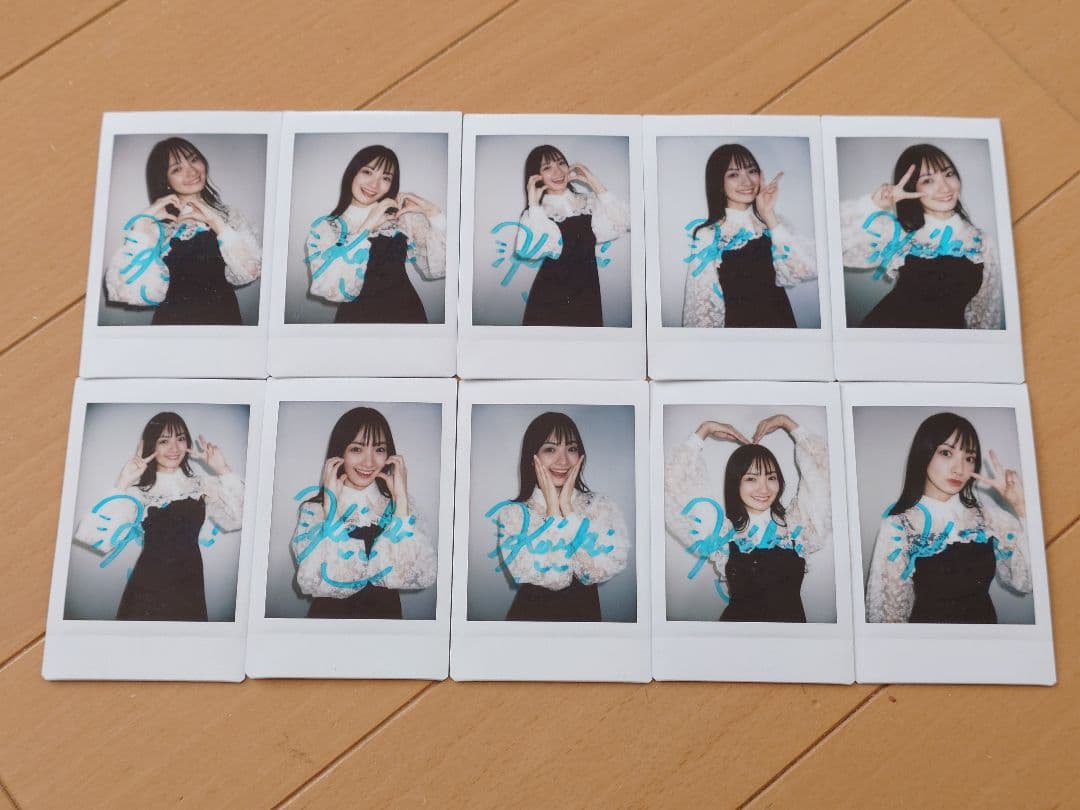 渚恋生 直筆サイン入りチェキセット ②