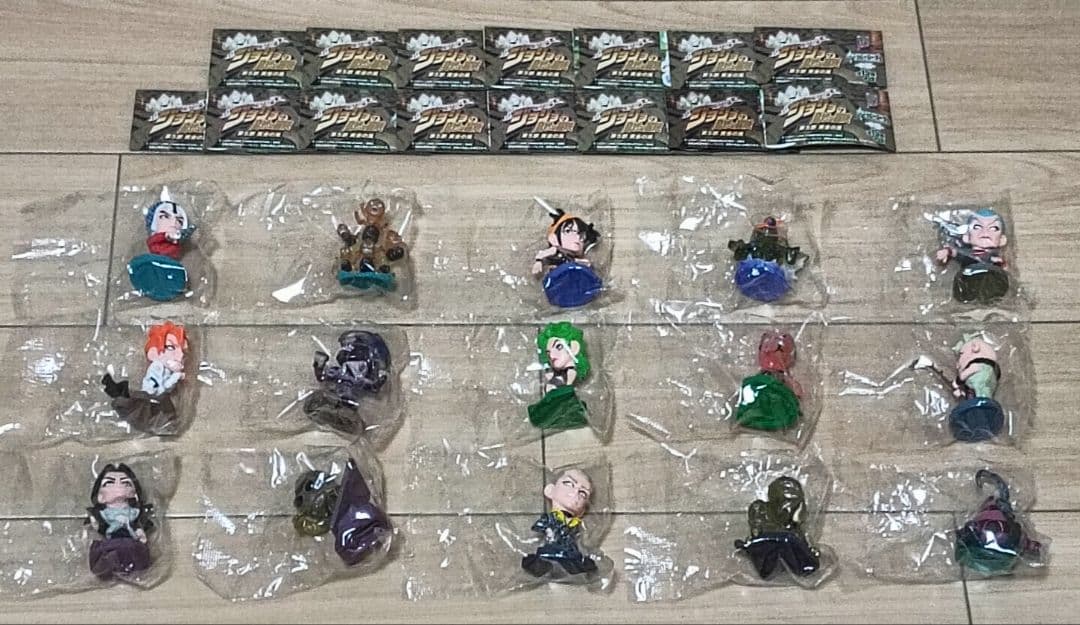 ジョジョ キャラヒーローズ 5部 ノーマル45種 フルコンプ+シークレット1種