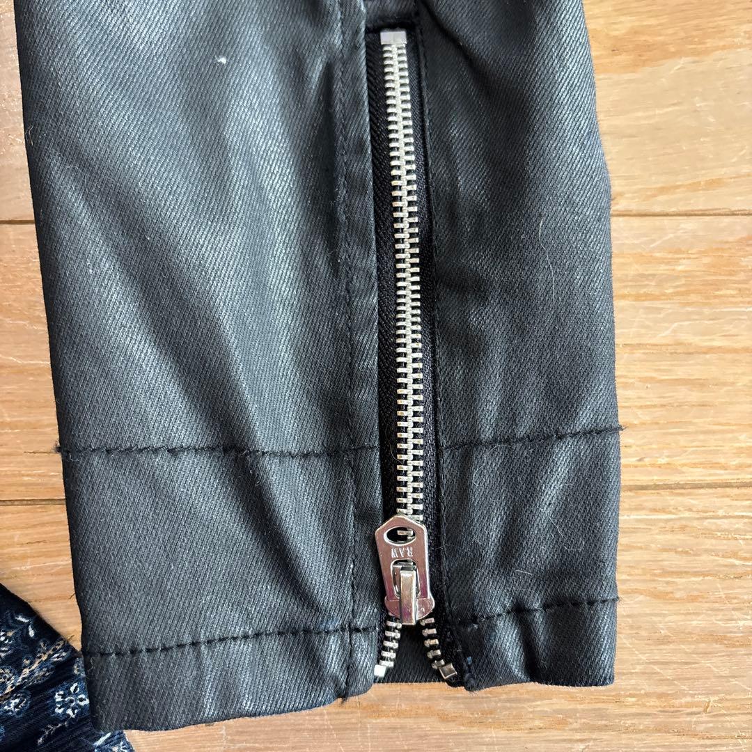 G-STAR RAW シングルライダースジャケット M ブラック