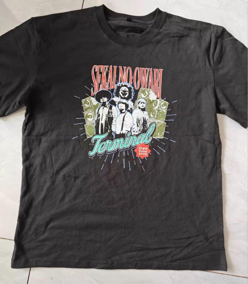 セカオワ TerminalツアーTシャツ　XLサイズ