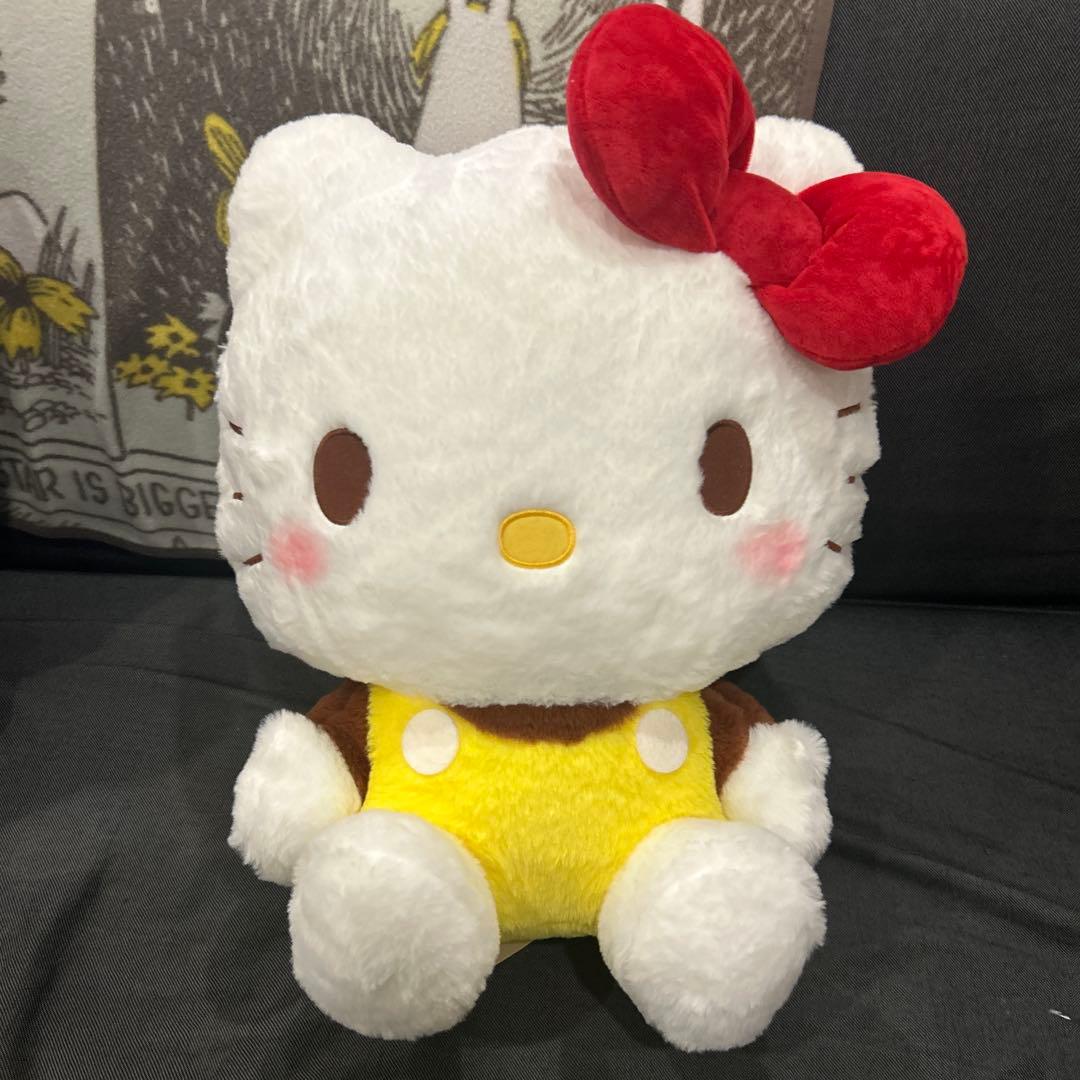 ハローキティ ぬいぐるみセット 黒・ピンク