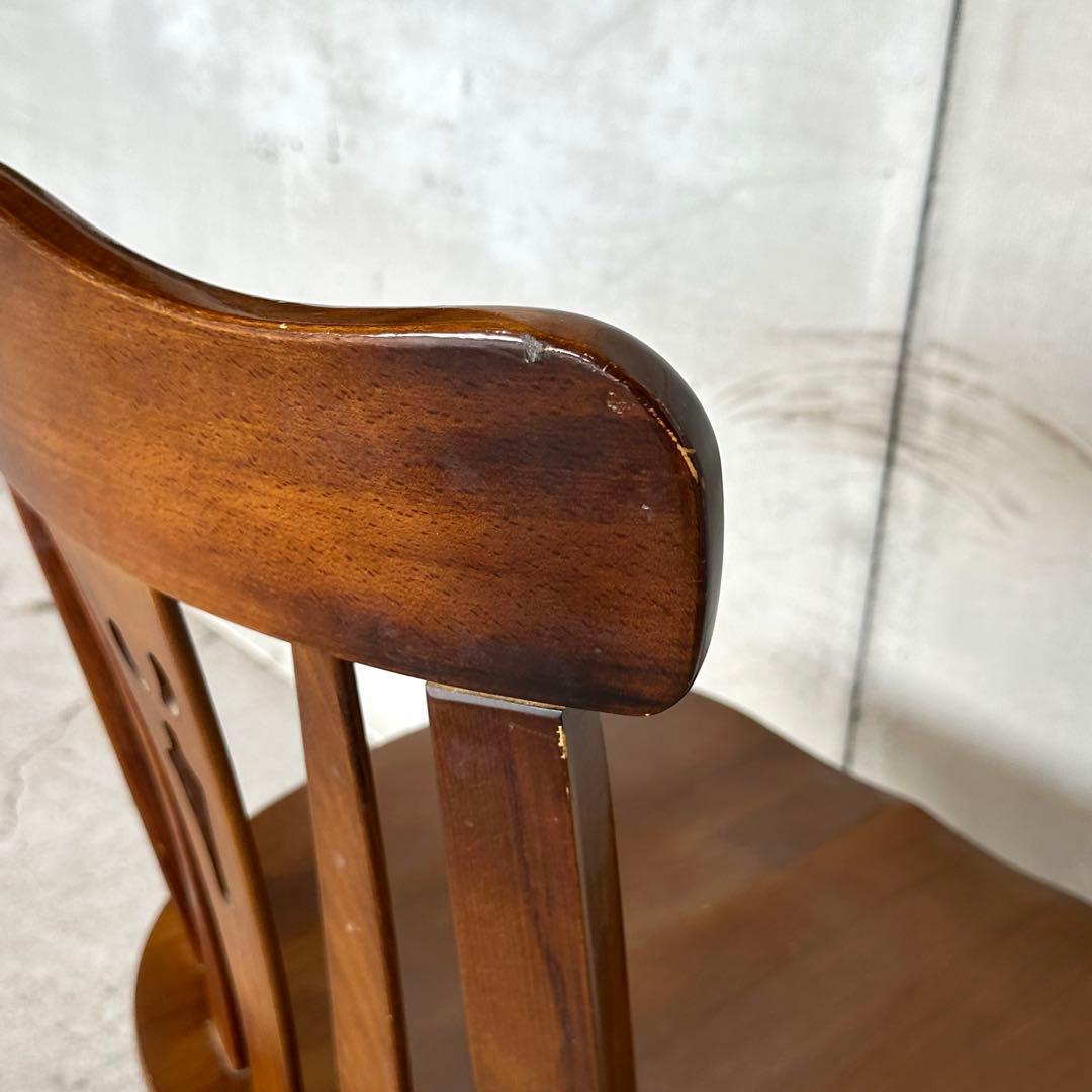 karimoku カリモク COLONIAL 回転式チェア 木製クラシック 椅子