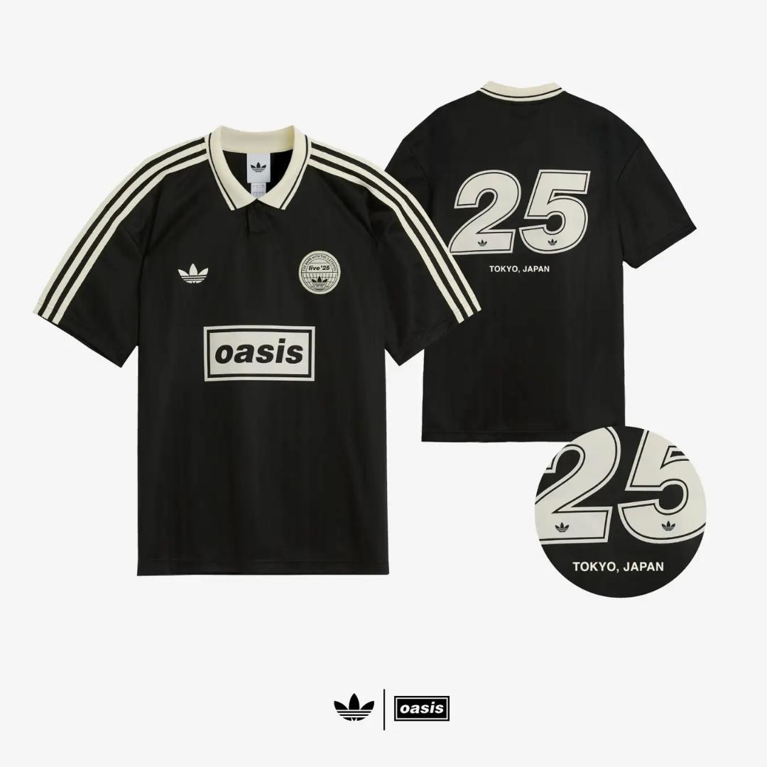 日本限定 adidas oasis LIVE 25 ジャガードジャージ M