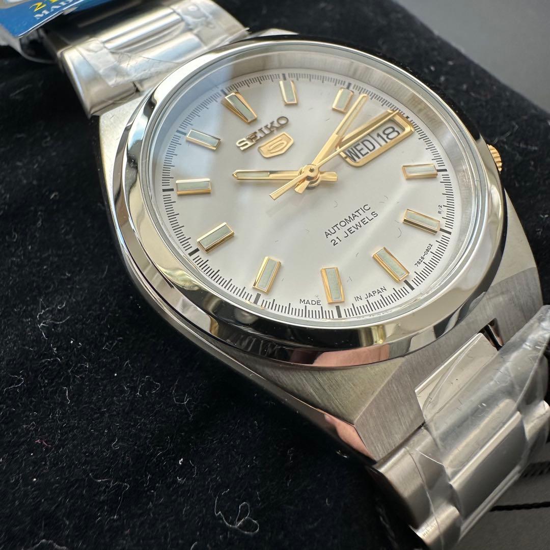 【未使用品】Seiko5 SNKC47J1 逆輸入モデル　7s26