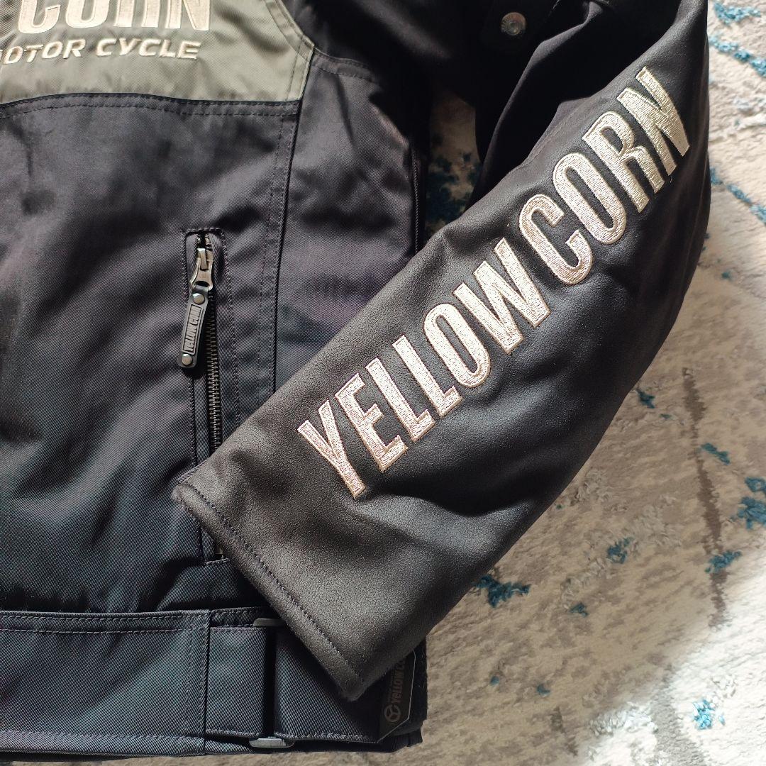 美品YELLOW CORNBB-4304ウインターバイクレザージャケット 3L