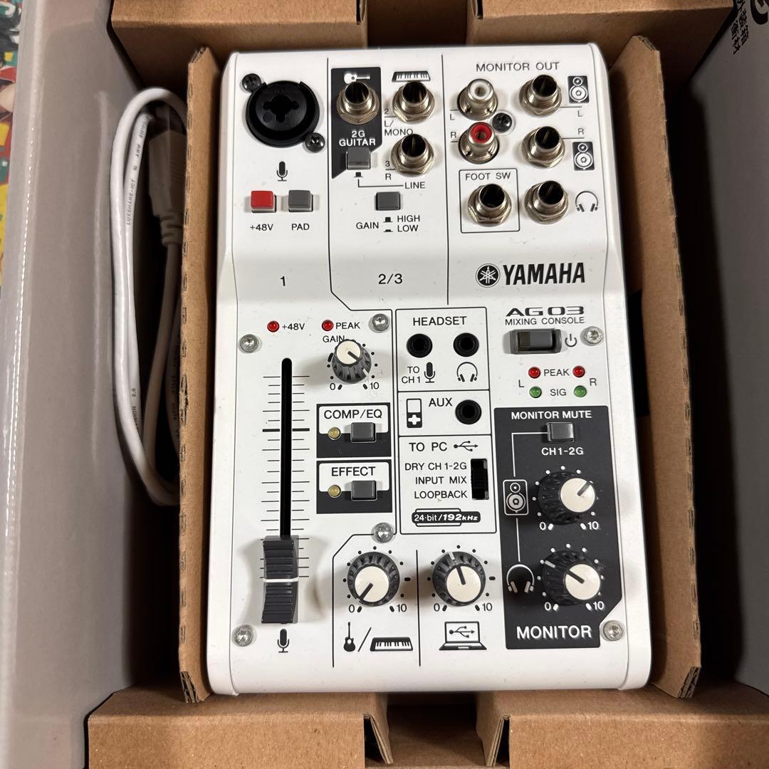 YAMAHA AG03 ウェブキャスティングミキサー