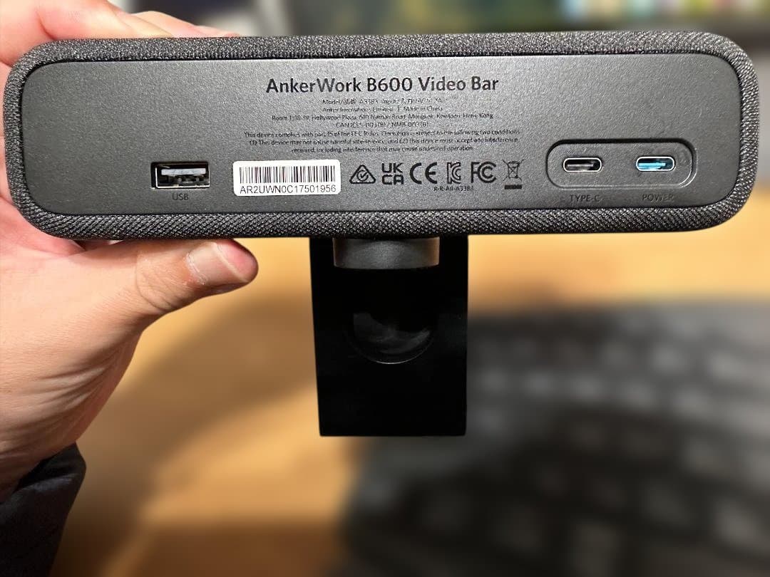 美品 Anker PowerConf B600 Video Bar 動作確認済