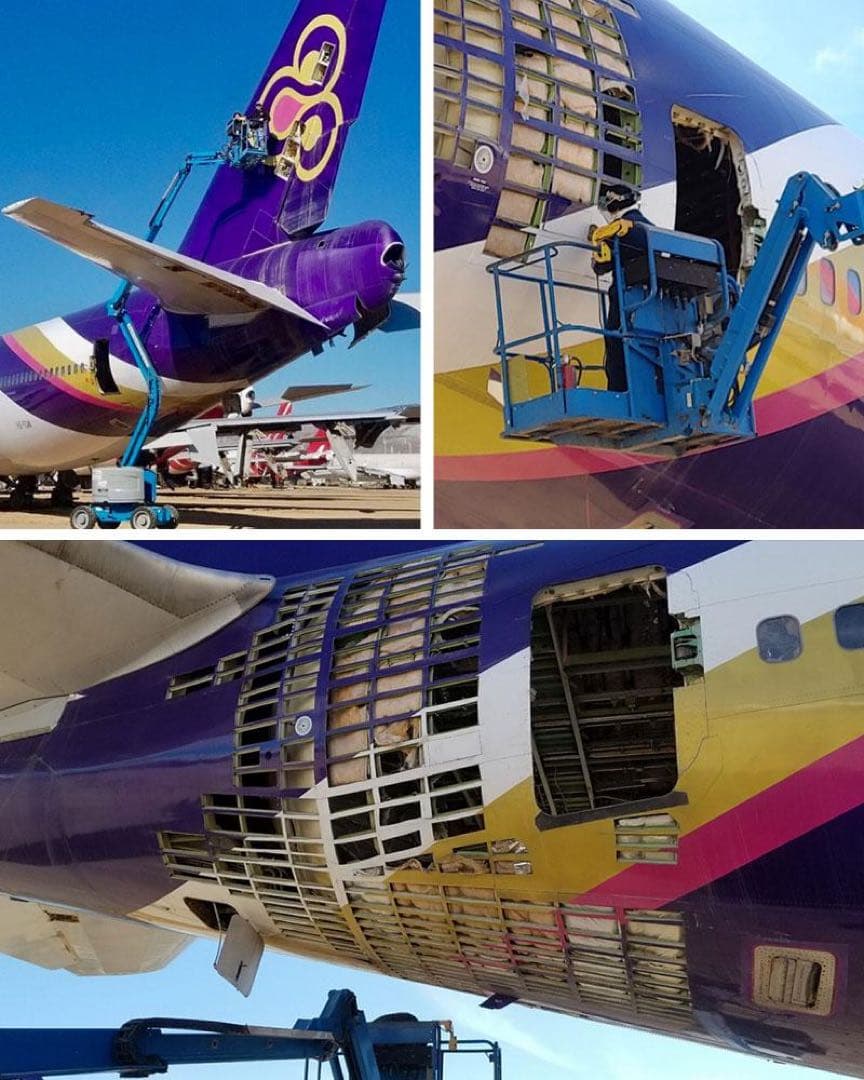 タイ国際航空 Planetags B747-400