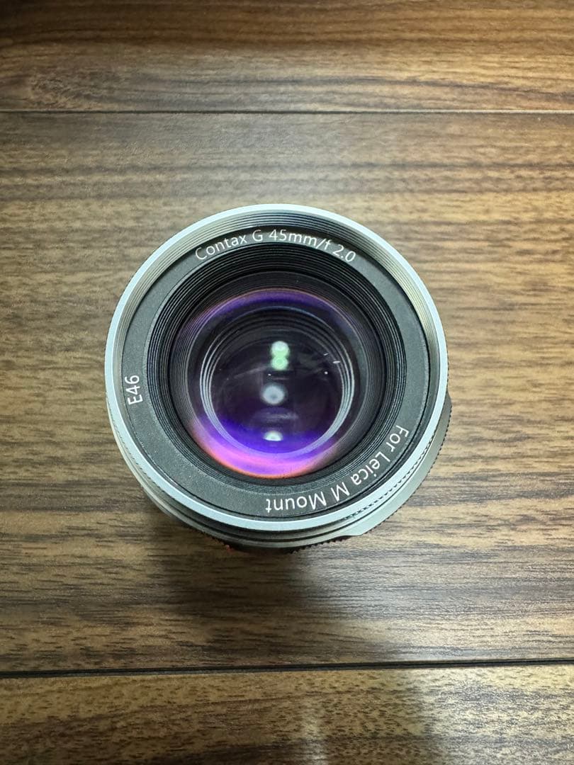 Funleader Contax G45 F2 to Leica Mコンバート
