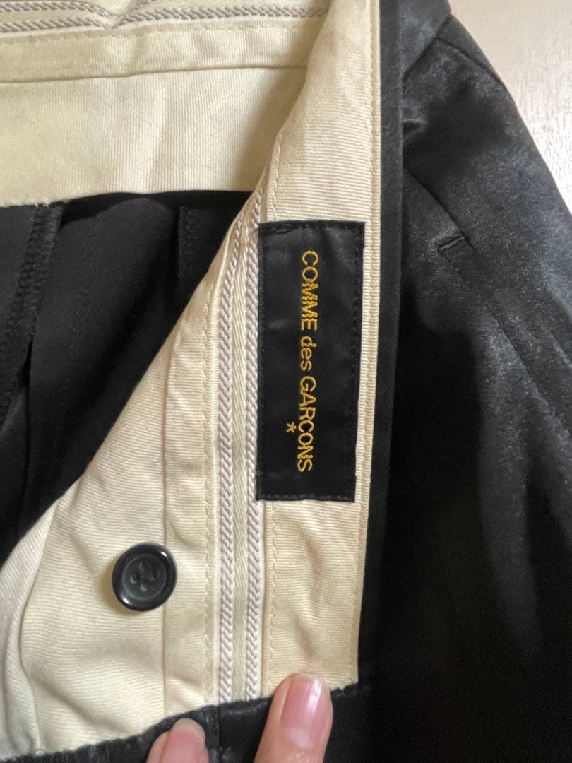 コムデギャルソン　エステル　サルエルパンツ　黒