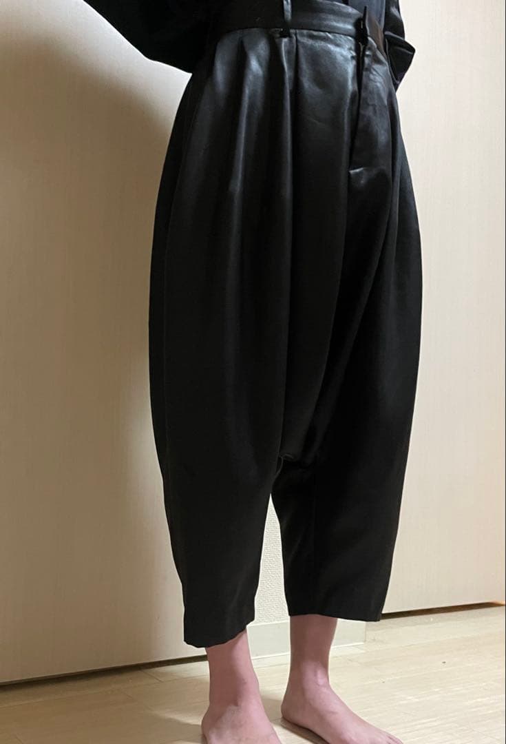 コムデギャルソン　エステル　サルエルパンツ　黒