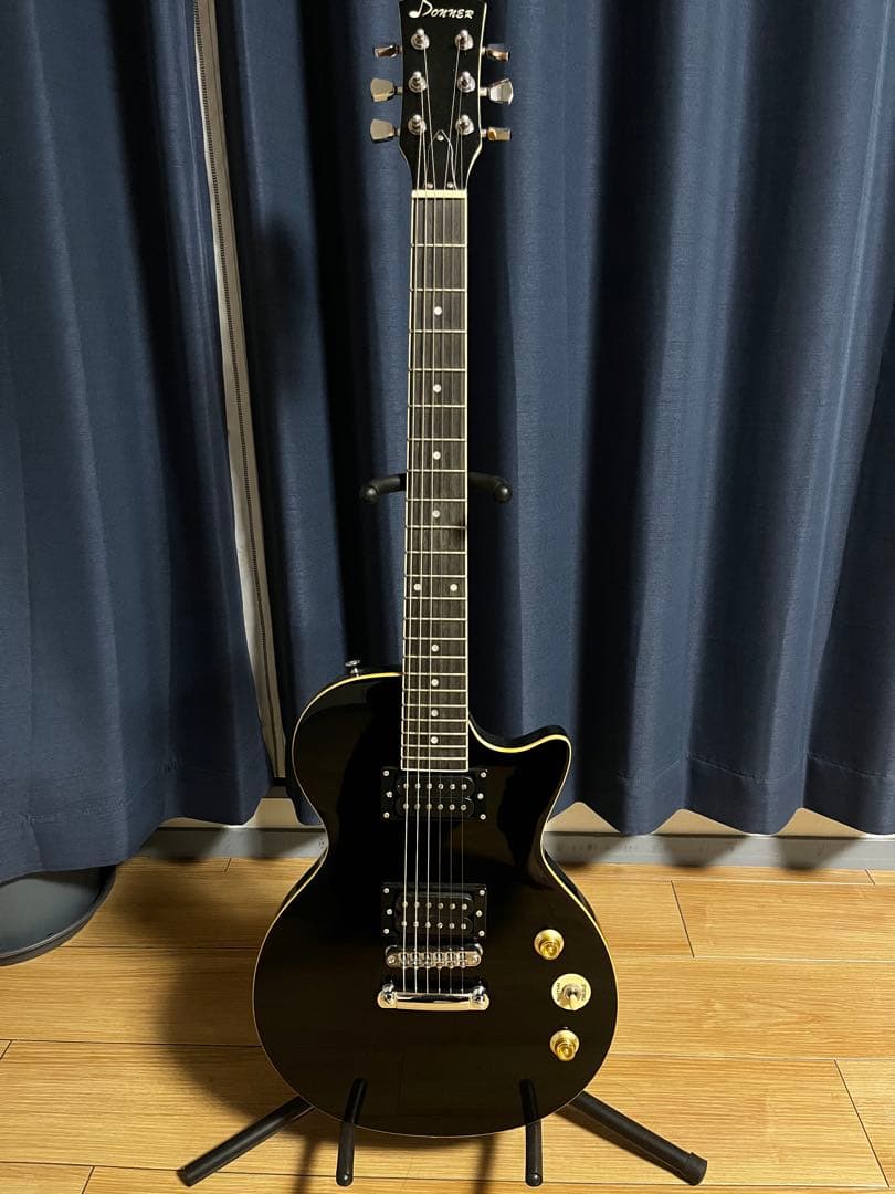 Donner レスポールタイプエレキギター【ぼくのにくきゅうやわい様】