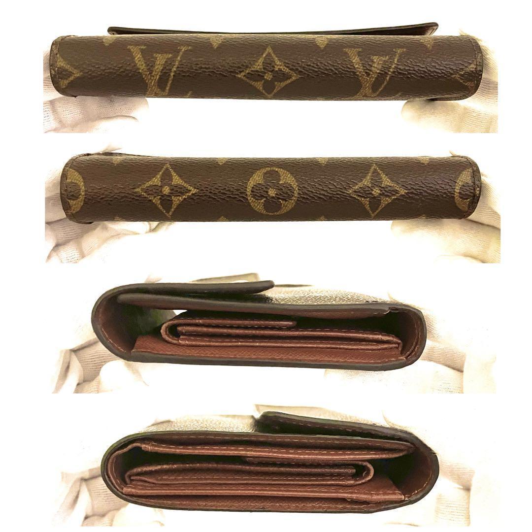 ⭕️パスケース付き⭕️ルイヴィトン　モノグラム　ポルトトレゾール【三つ折り財布】