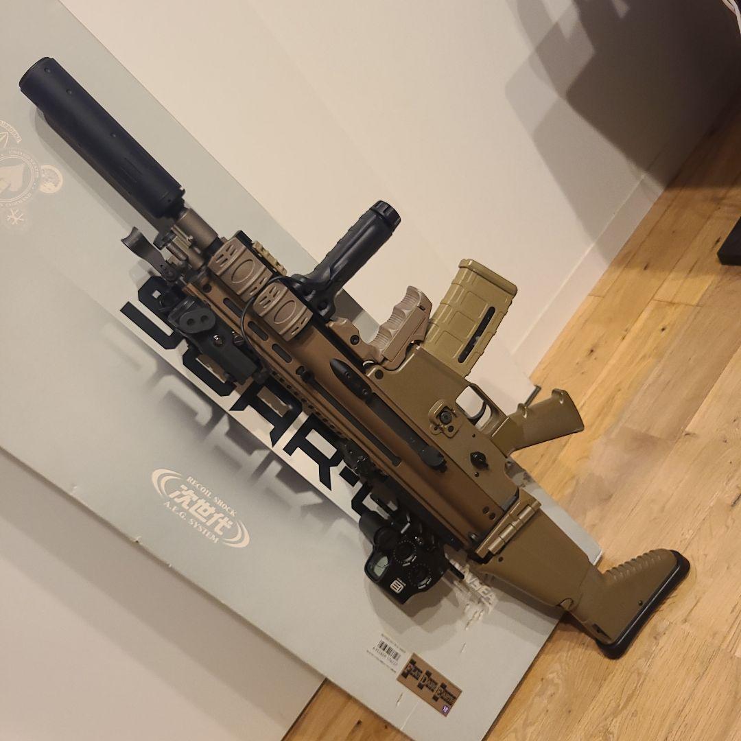 フルカスタム　スカーL 次世代電動ガン　東京マルイ　エボリューションギア　サイト