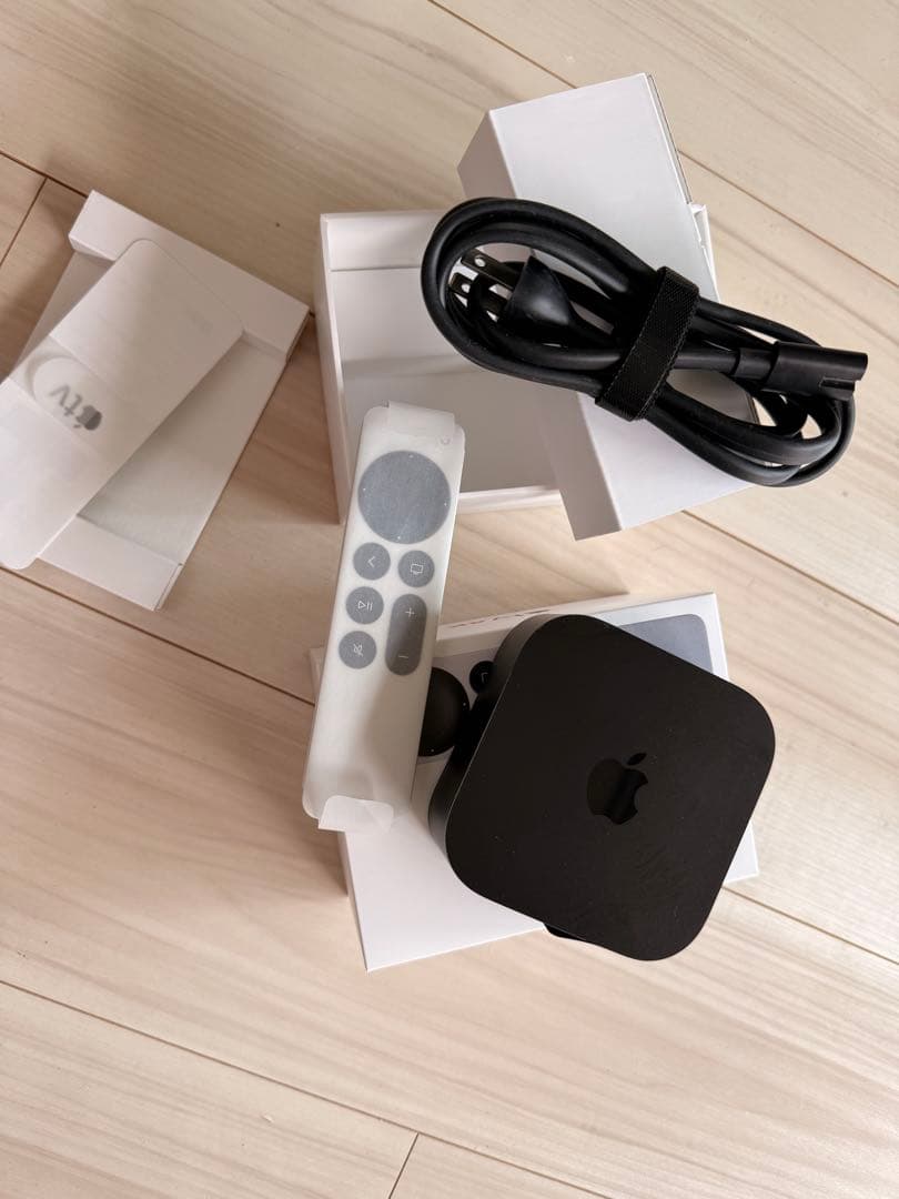 Apple TV 4K　と Podホワイト2台セット